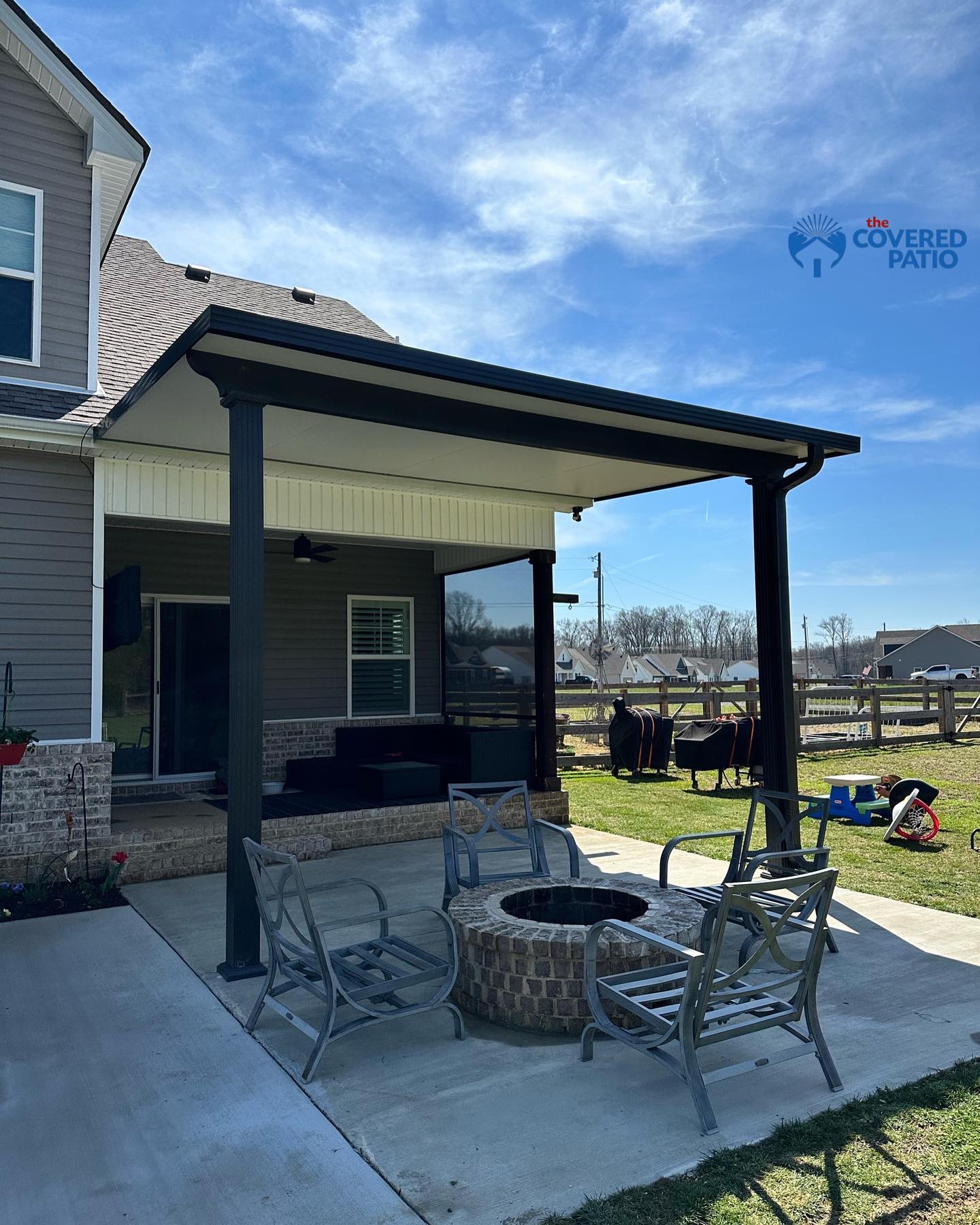 Custom Covered Patio By The Covered Patio in Huntsville and Madison, AL