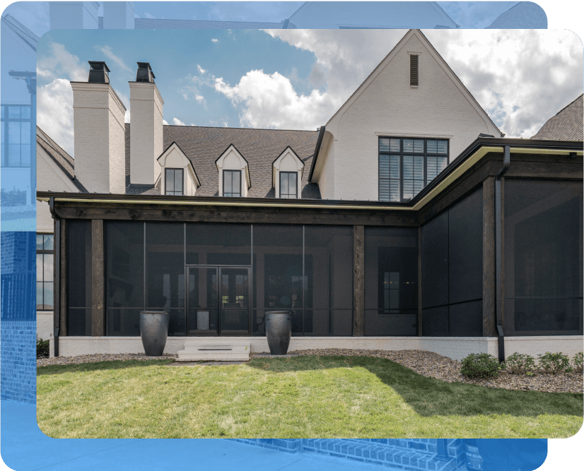 Screened-In Porch in Huntsville, AL completed by The Covered Patio