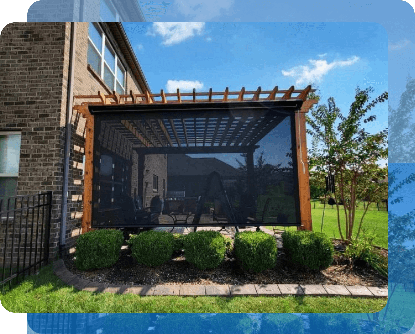Motorized Screen in Nashville by The Covered Patio