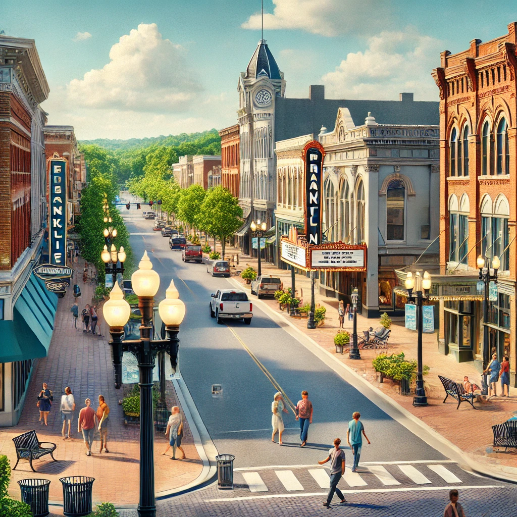 Image representing downtown Franklin, tn