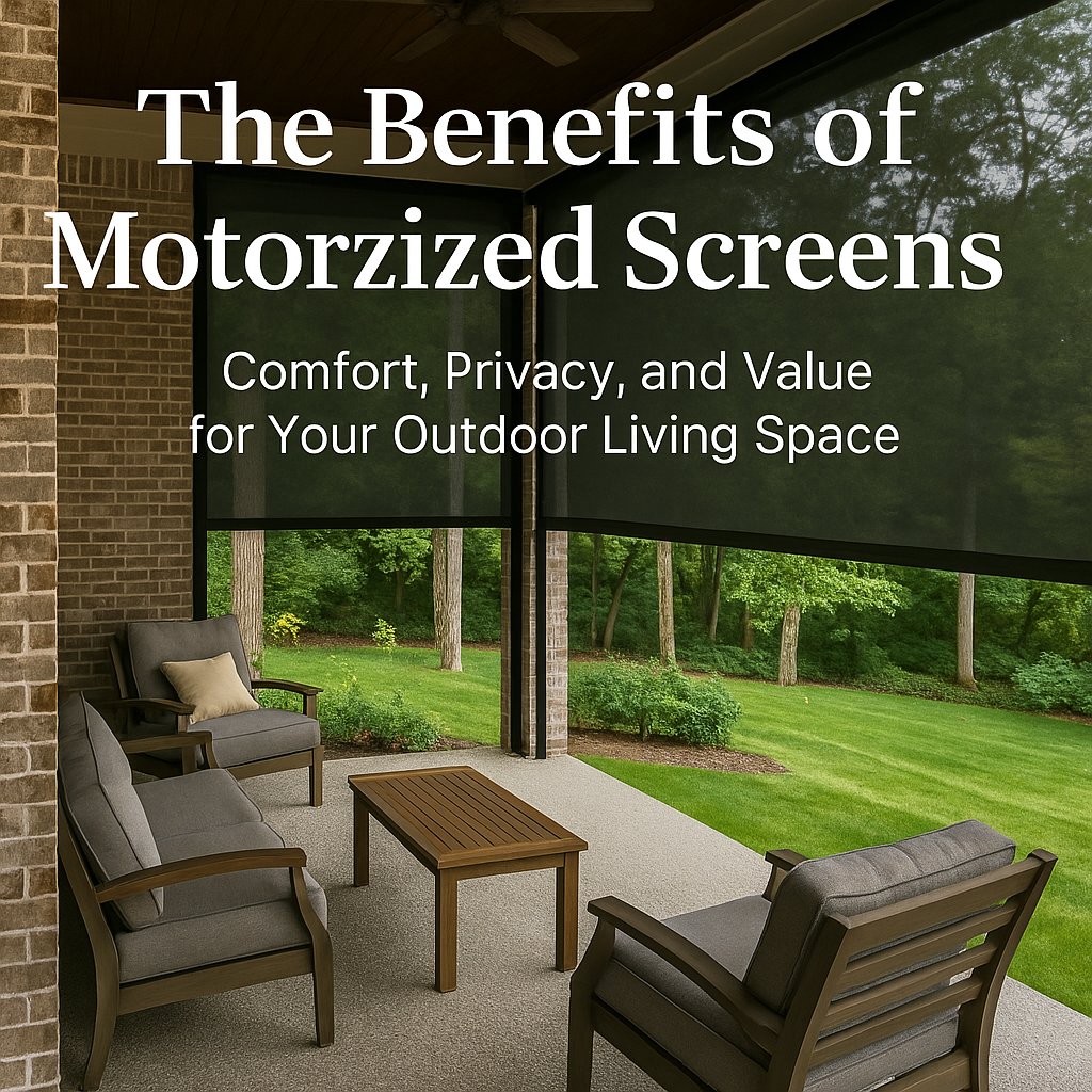 Benefits of Motorized Screens Image from The Covered Patio