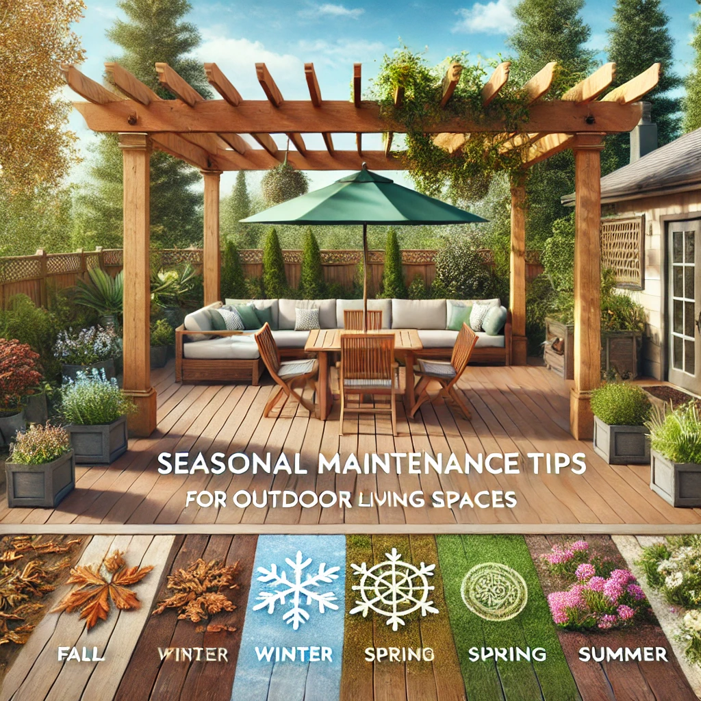 Seasonal Maintenance Tips for Outdoor Living Spaces | Year-Round Care Guide